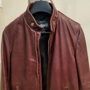 Schott NYC leather jacket